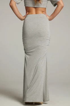 Chaser Brand Wynwood Heather Grey Skirt Store