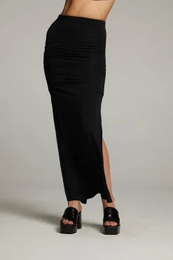 Chaser Brand Wynwood True Black Skirt New