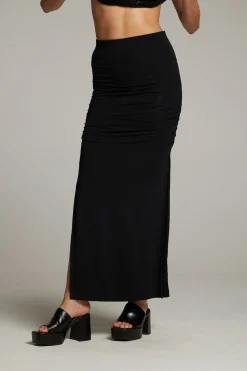 Chaser Brand Wynwood True Black Skirt New