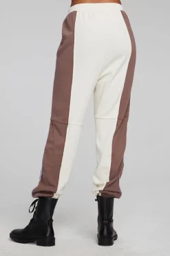 Chaser Brand Yale Deep Taupe And Almond Jogger Cheap