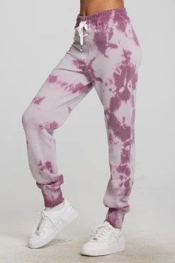 Chaser Brand Zuma Cotton Terry Joggers With Rib And Shoestring Tie Sale
