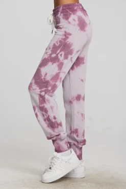 Chaser Brand Zuma Cotton Terry Joggers With Rib And Shoestring Tie Sale