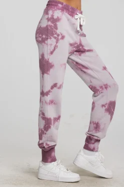 Chaser Brand Zuma Cotton Terry Joggers With Rib And Shoestring Tie Sale