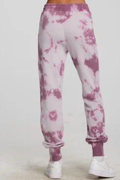 Chaser Brand Zuma Cotton Terry Joggers With Rib And Shoestring Tie Sale