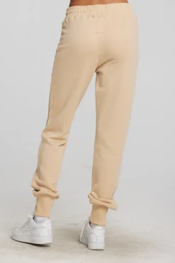 Chaser Brand Zuma Cotton Terry Joggers With Rib And Shoestring Tie Cheap