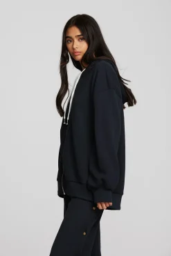 Chaser Brand Zuma Cotton Terry Zip Up Hoodie Flash Sale