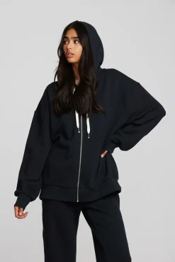 Chaser Brand Zuma Cotton Terry Zip Up Hoodie Flash Sale