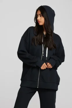 Chaser Brand Zuma Cotton Terry Zip Up Hoodie Flash Sale