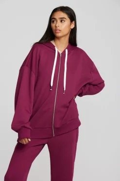 Chaser Brand Zuma Cotton Terry Zip Up Hoodie Best Sale