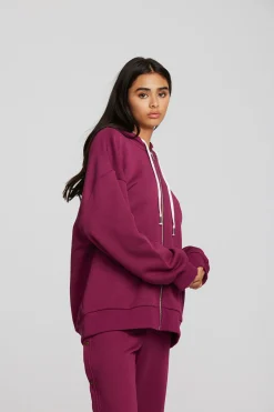 Chaser Brand Zuma Cotton Terry Zip Up Hoodie Best Sale