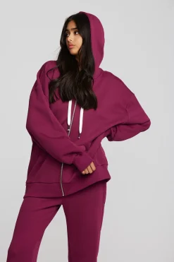 Chaser Brand Zuma Cotton Terry Zip Up Hoodie Best Sale